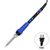 Soldador digital de temperatura ajustable para pantalla digital transfronteriza, bolígrafo de soldadura de calentamiento interno de 120W, soldador de estándar europeo y americano, venta al por mayor del fabricante