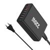Carregador PD de Nitreto de Gálio 200W Explosões Transfronteiriças Carregador de Mesa Multiportas 200W 4C2A Carga Direta de Nitreto de Gálio