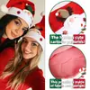 2026 Gorro de Decoración Navideña de Amazon para Niños Fiesta Navideña Disfraz Accesorio para Fotos Hombre Mayor sin Rostro Gorro de Navidad