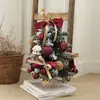 Set de Árbol de Navidad de Venta Caliente Transfronteriza Diseño de Escena Navideña Escritorio de Oficina DIY Accesorios Adornos