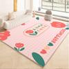 Una generación de alfombra de cachemira de imitación, tapete para mesa de centro de sala de estar, manta de noche para dormitorio, cobertura total de tapete antideslizante, tapetes para piso