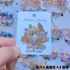 Broche de Mariposa Hueca con Diamantes AB Iridiscentes para Mujer, Pin de Mariposa de Diamantes Lujoso a Todo Color para Trajes y Abrigos, Broche Elegante y Lujoso