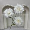 Simulação de jardim Monet branco, material para flores de auditório de casamento, plantio de flores de casamento, arte de flores Mori, chumbo de estrada, flores decorativas