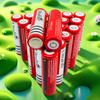 Bateria de 3,7 V, grande capacidade, 18650, recarregável, 6800 mAh, bateria de lítio mAh para faróis de lanterna