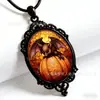 Nova Gargantilha Pingente Morcego Gótico Retrô Transfronteiriço Halloween Atacado Joias Europeias e Americanas Atacado