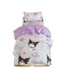 Conjunto de tres piezas de algodón para niños de Sanrio, edredón de jardín de infantes de clase A, conjunto de seis piezas, edredón de bebé de algodón puro Coolomi, primavera