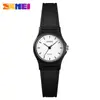 Reloj Skmei Simple y Compacto Resistente al Agua para Niños, Time Beauty Reloj de Regalo de Navidad de Amazon para Estudiantes de Primaria, Negro