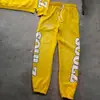 Moletom de Outono Estilo Americano Transfronteiriço Retrô Streetwear Unissex Estampa de Letras Versátil Casual Solto Calça com Cordão