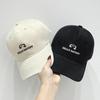 Gorra de Béisbol Bordada de Cabeza Grande Estilo Nuevo para Mujer Otoño e Invierno Estilo Coreano Sombrero de Sombra Versátil Muestra la Cara Gorra Pequeña para Hombre