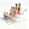 Suporte de Exibição Transparente de Esmalte em Acrílico, Suporte de Máscara Multicamadas em Acrílico, Suporte de Exibição de Cosméticos para Salão de Unhas