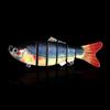 Isca Luya 15g simulação multi-seção peixe isca artificial arremesso longo camada de natação completa pesca em mar isca dura terno de equipamento de pesca para comércio exterior atacado