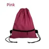 Bolsa sencilla impermeable con cordón para deportes, viajes y uso diario