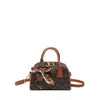 2026 Nova Moda de Luxo Vintage Bolsa de Mão Feminina Estilo Boston Retrô Europeu e Americano Versátil Bolsa de Ombro Transversal