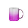 Taza de Cerámica Dorada Electrochapada Taza Recubierta Taza Dorada y Plateada para Sublimación Taza de Transferencia Térmica Venta al por Mayor Taza Lisa de Colores