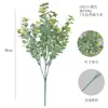 Cientos de Populares Ramilletes de Eucalipto Artificial para Patios Exteriores y Jardines, Arreglos Florales, Decoración Suave, Paisajismo, Plantas Verdes Simuladas, Flores Artificiales