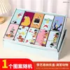 Mini Caja de Galletas Dulces Caja de Almacenamiento de Hierro con Tapa Pinzas para el Cabello Aretes Caja Pequeña de Medicina Caja Portátil de Almacenamiento de Hojalata