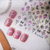 Cyansea Popular Transfronteiriço Y2K Coração Estrela Lua Tatuagens Totem para Unhas Câmera Tablet Adesivos Decorativos DIY