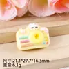 Lindos Accesorios de Cámara de Gato 3D Amuletos para Teléfono DIY Resina de Pegamento Crema Accesorios Decorativos Pequeños