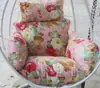 Cojín para silla de mimbre de cesta colgante, columpio nido de pájaro individual lavable, cojín para silla colgante, cojín para silla de mimbre, cojín para planta colgante de mimbre, engrosado