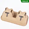 Portavasos para Llevar Taza de Café Base para Bebida de Té de Leche Portavasos Doble Profundizado Portavasos Doble Desechable de Pulpa Degradable