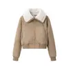 Chaqueta chic versátil de piel sintética para mujer, nuevo diseño de ZARZ, estilo europeo y americano