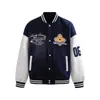 Nova Jaqueta de Baseball Retro Americana Outono Jack Chuan Yang Bordada Estilo Casal Fashionável e Versátil