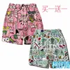 Pantalones Cortos de Bob Esponja Verano Casual Pantalones de Pijama Ropa de Exterior Verano Nuevo Sueltos Tallas Grandes Pantalones Cortos de Dibujos Animados