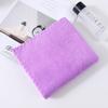 Toalla Sencilla de Terciopelo Coral, Engrosada, Absorbente y Sin Pelusa, Toalla Facial Diaria para el Hogar, Fabricante de Toallas Faciales
