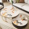 Mesa Redonda Pequeña Mantel Redondo para Mesa de Café Alfombrilla Desechable Resistente a la Suciedad Impermeable Mantel Anti quemaduras Sentido Avanzado Alfombrilla Antideslizante Alfombrilla para Mesa de Comedor Alfombrilla para Escritorio