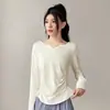 Conjunto Pilates Soltinho Outono 2026 para Mulheres, Top Esportivo Emagrecedor de Manga Longa, Conjunto de Duas Peças Respirável para Treino de Yoga