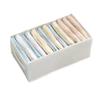 Caja organizadora divisoria artifacto de almacenamiento de ropa para pantalones plegable de tablero de PP caja de almacenamiento transparente para armario de noche de dormitorio