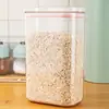 El Fabricante Suministra Nuevos Modelos de Contenedores Cuadrados de Plástico para Almacenar Alimentos, Almacenamiento de Grado Alimenticio para Granos y Café