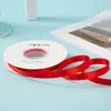 Fita de veludo com glitter dupla face em prata metálico e rosa, fita brilhante para acessórios de cabelo DIY feitos à mão, laços e acessórios de vestuário