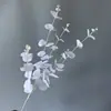 Flores artificiais atacado, plantas verdes decorativas estilo ins, eucalipto, folha de dinheiro, flores falsas, decorações para mesa de jantar em casa, arranjos de vaso