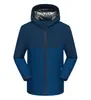 Chaqueta de trabajo impermeable bicolor, logo impreso o bordado personalizado, ropa de trabajo para reparación de automóviles, chaqueta fina para equipo corporativo