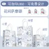 Bolsas de Papel Kraft con Logo Impreso Personalizado, Mini Bolsas Tote, Bolsas para Llevar Comida y Té de Leche, Bolsas de Regalo de Año Nuevo, Al por Mayor