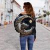 2023 nuevo transfronterizo top 3 los 3 primeros estampado de dragón 3D ropa nueva europea y americana para mujer suéter de hombros descubiertos para mujer top para mujer camisa básica Mujer
