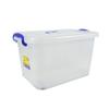 Caja de Almacenamiento de Plástico Transparente Hengda Caja Grande para Guardar Edredones Caja de Almacenamiento Engrosada para Coche Caja para Guardar Juguetes y Artículos Varios