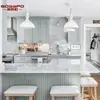 Gabinetes de Madera Maciza Personalizados para Exportación, Gabinetes de Estilo Americano para Toda la Casa, Gabinetes de Cocina de Estilo Europeo, Unidades Integrales Hechas a Medida