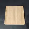 Posavasos y Manteles de Bambú Material Base Hecho a Mano Creativo DIY Bandeja para Niños Fabricación de Mosaicos Formas Cuadradas y Redondas