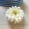 Al por mayor 7 cm cabeza de flor de tela de seda artificial nuevo crisantemo africano girasol ramillete flor para zapato tocado de viaje suministros
