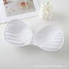 Almohadilla para el pecho engrosada de 3,5 cm, sin marcas, hermosa almohadilla para el pecho, inserto de esponja push-up para sujetador de espalda.