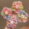 Mini Pasador Acrílico Estilo Dulce de Princesa Pinza para Flequillo Infantil Pinza de Garra Pequeña para la Frente Accesorio para el Cabello Femenino
