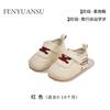 Nova coleção primavera 2025 sapatos para bebê menino de um ano calçados infantis primavera e outono sola macia 6-12 meses sapatos de bebê crianças