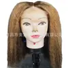 Peluca Bob Rizada Yaki Estilo Europeo y Americano P4/27 Peluca Frontal con Encaje Peluca de Cabello Humano Real
