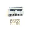 Enchufe FC IDC de tres piezas con prensaestopas 2.54mm de espaciado enchufe simple tipo vaca enchufe prensa cables negro