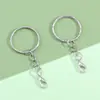 Llavero con Cadena, Anillo Único Cierre de Langosta, Colgante de Llave, Múltiples Tamaños, Conector DIY Hecho a Mano para Bolsa y Muñeca