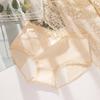 [55.00 kg-75.00 kg] Calzones fisiológicos menstruales ropa interior de algodón para mujer borde de encaje lazo calzones de algodón para damas