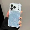 Funda de Epoxy de Color Sólido Simple Adecuada para iPhone 17 Pro Max con Asa, 16 Soporte, 15/16 Pro Anti-Caída Funda para Teléfono 15