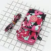 Bolsa diagonal para teléfono móvil al por mayor Nueva Bolsa pequeña para mujer Bolsa de tela para teléfono móvil bolsa vertical para cuello brazo muñeca monedero